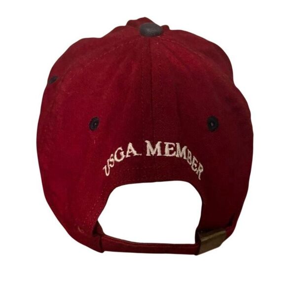 Vintage 1999 #Golf #US Open Adjustable Snapback Red with logo and blue bill One - Picture 5 of 5